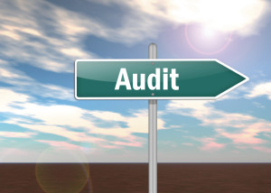 Signpost "Audit"