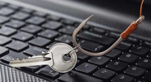 concept art of a phishing attack
