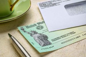 A U.S. stimulus check