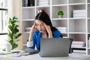 overworked accountant social