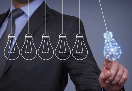 concept art of a newtons cradle.